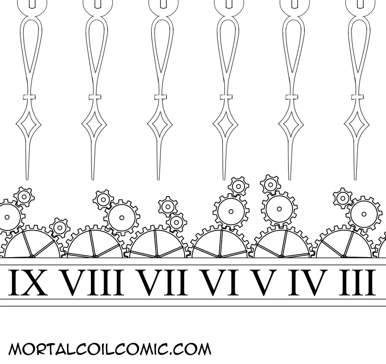 0013 Kamiko Lolita TARDIS Doctor Who Clock Pattern