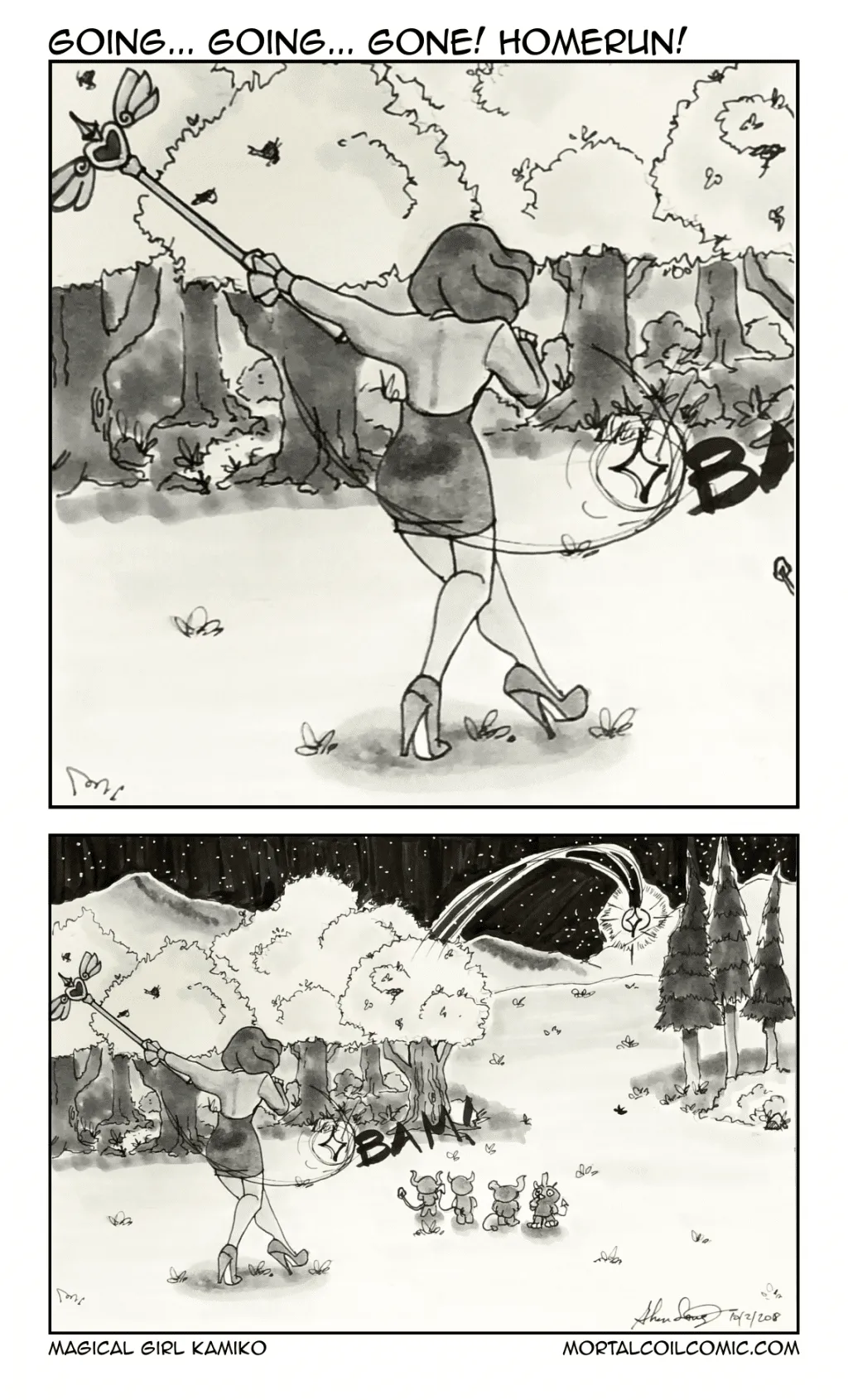 Magical Girl Kamiko - Homerun!