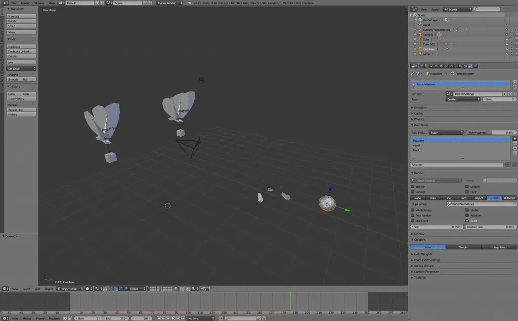 Boid Scene