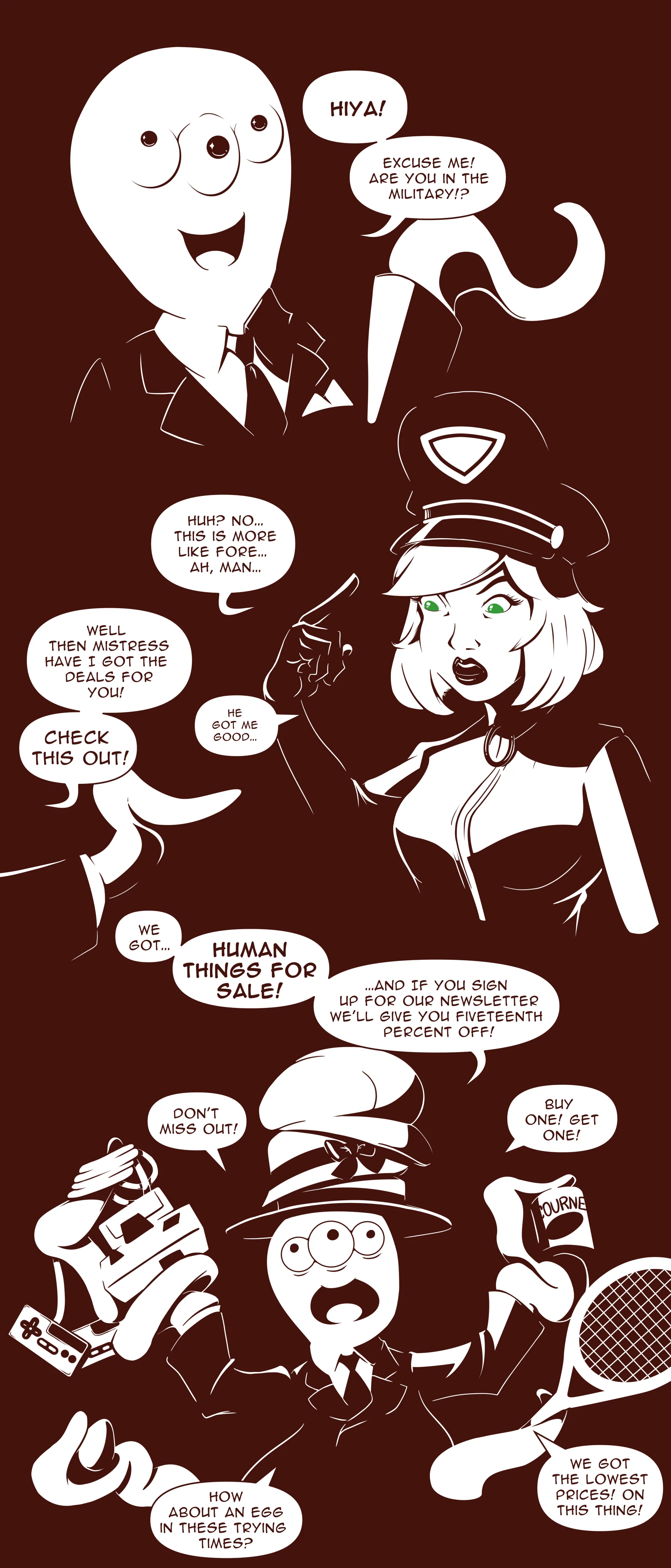 comic page