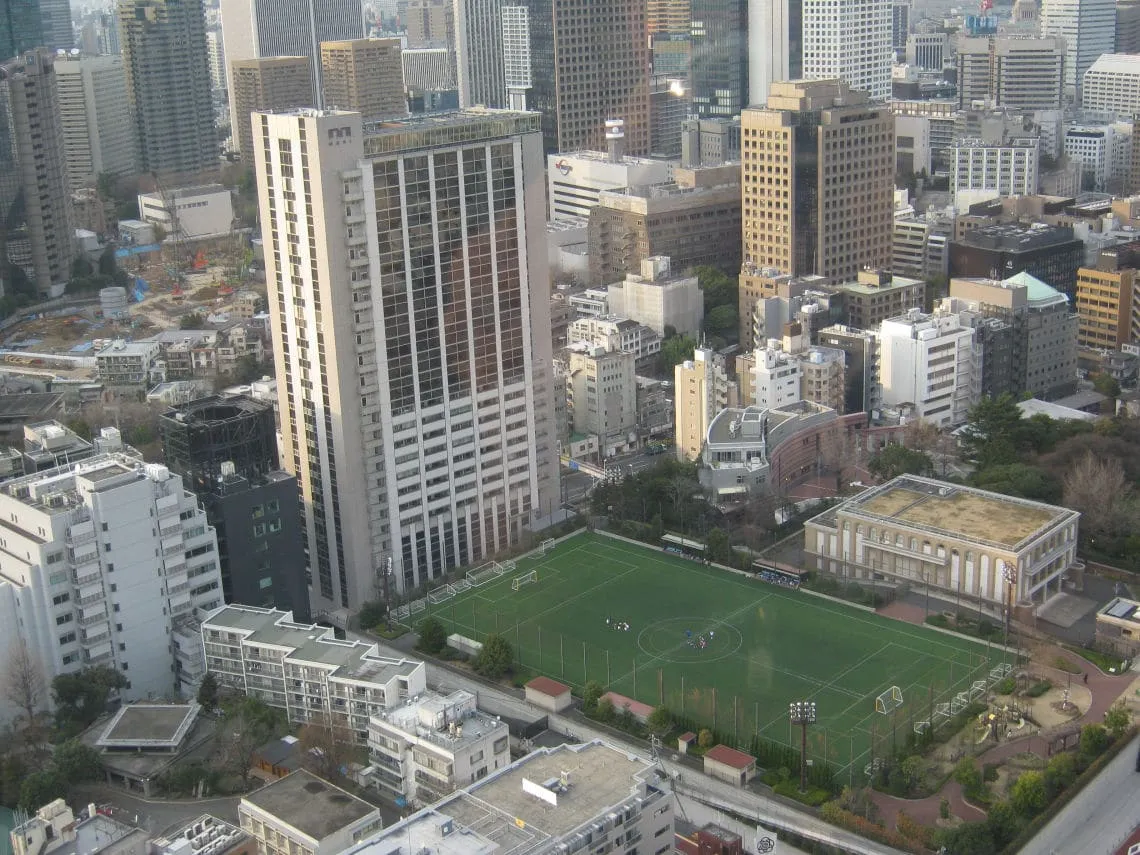 Japan Trip 2010 | Tokyo Tower Observation Deck Tokyo City View of Soccer Field | Magical Girl Kamiko | This Mortal Coil Webcomic