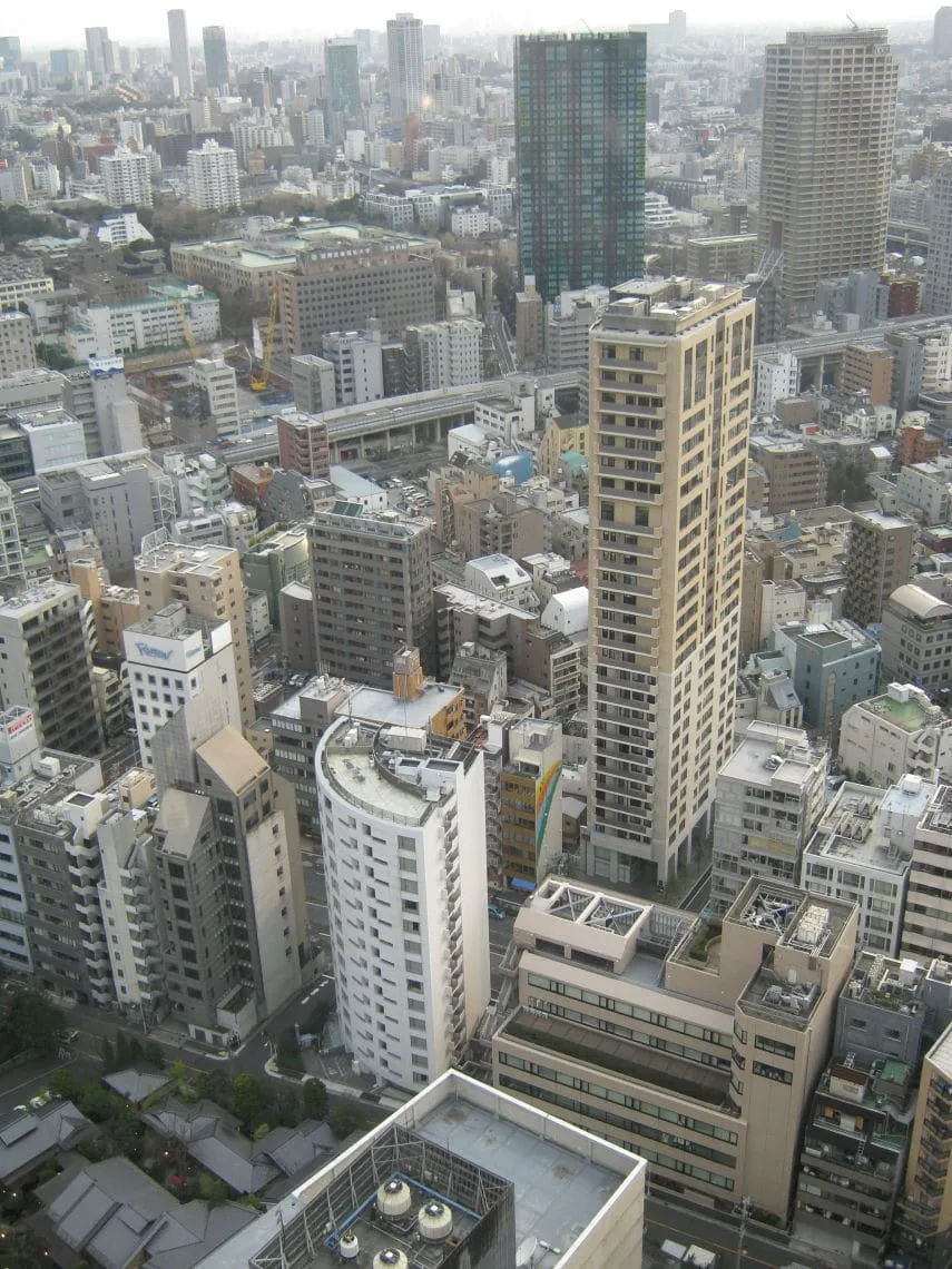 Japan Trip 2010 | Tokyo Tower Observation Deck Tokyo City Skyscrapers | Magical Girl Kamiko | This Mortal Coil Webcomic