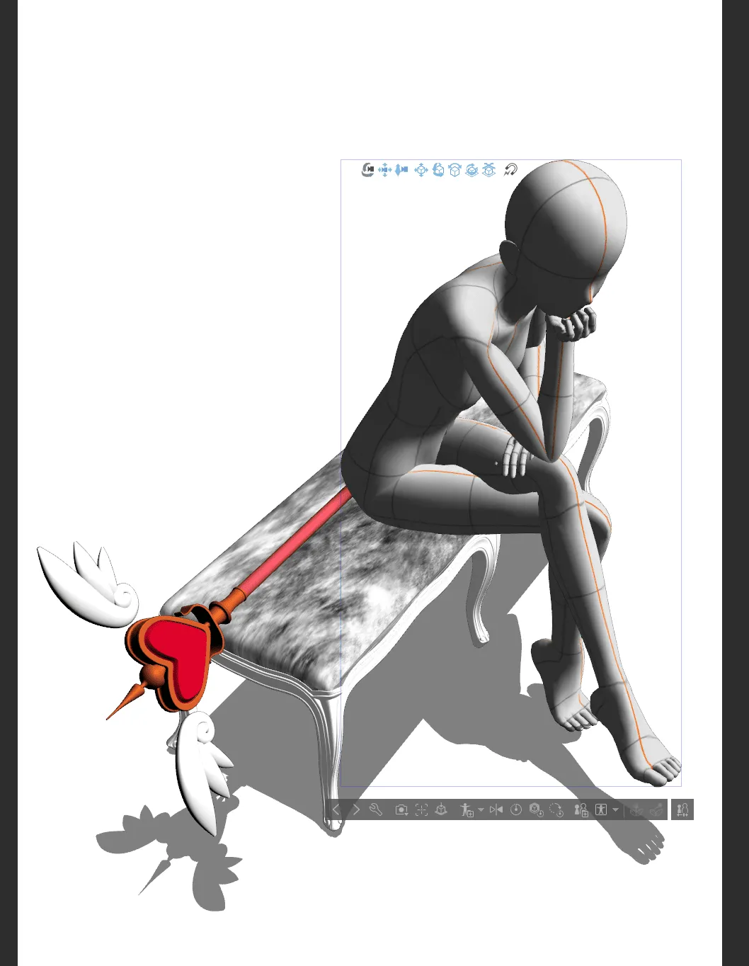 3D Mockup using Clip Studio