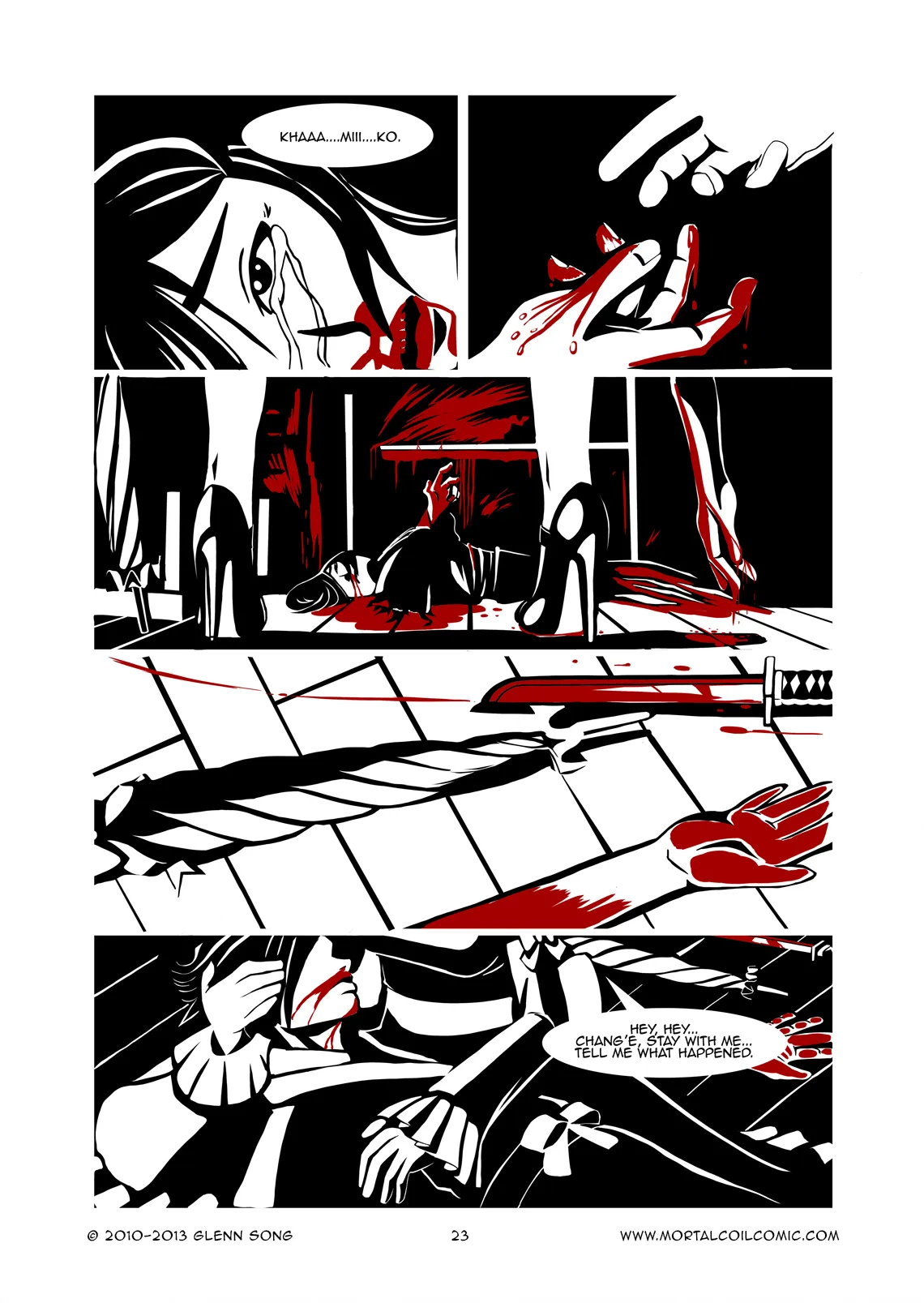 comic page
