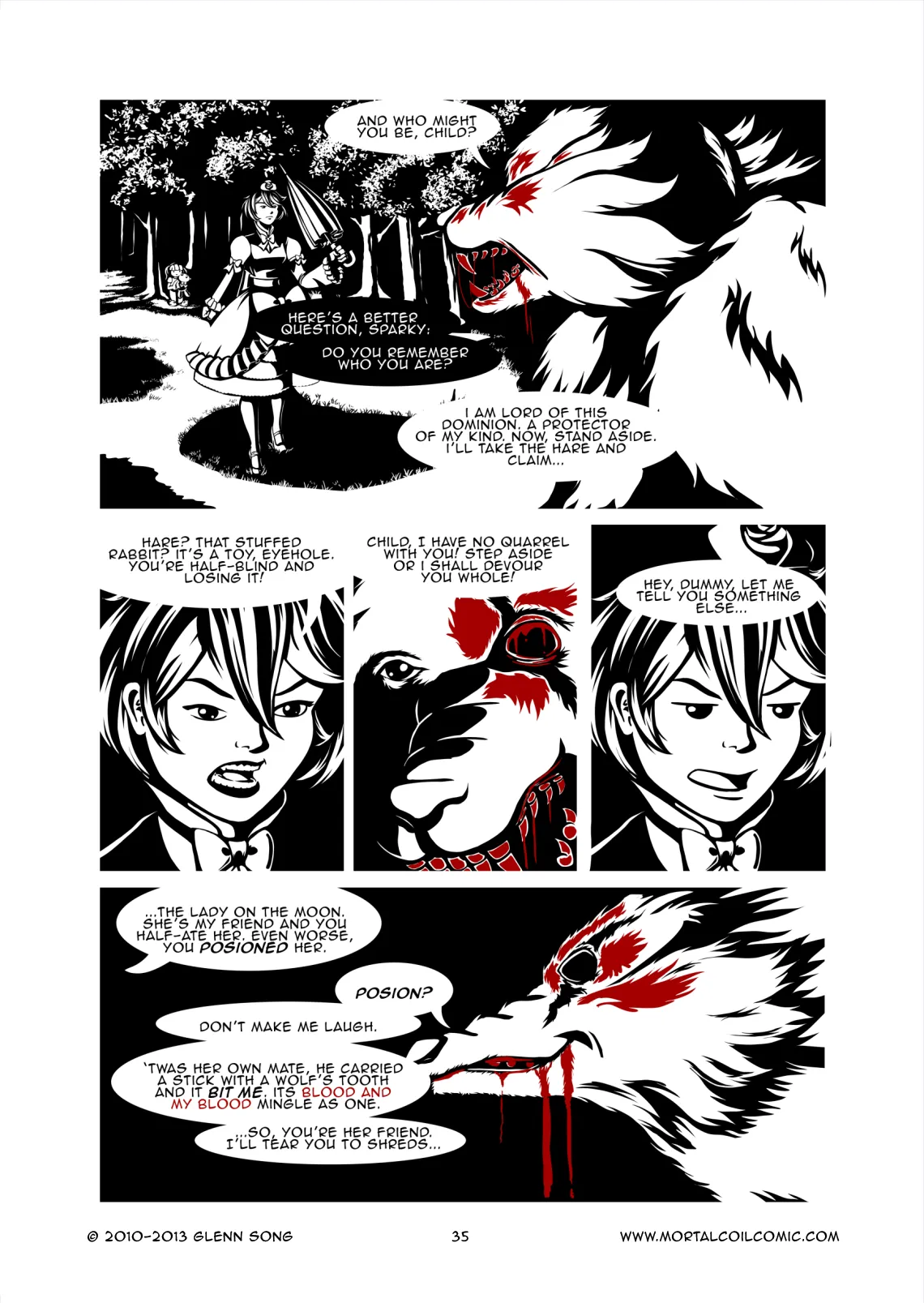 comic page