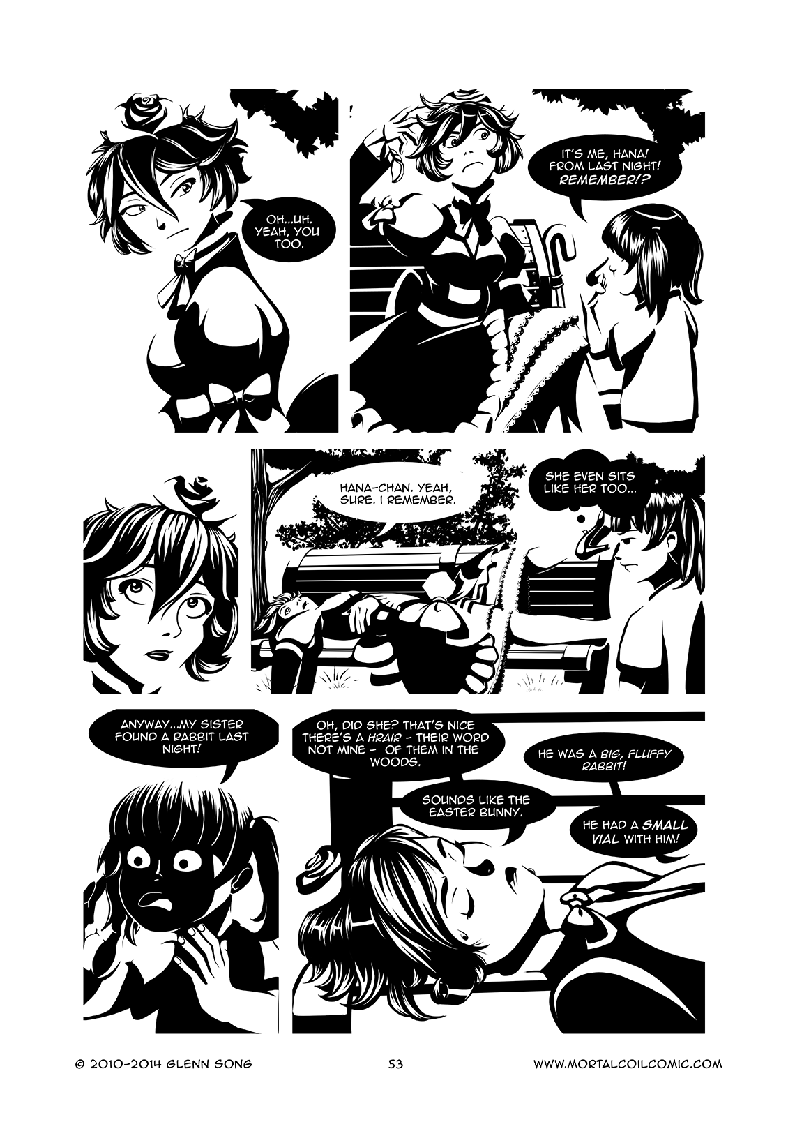 The Storyteller, Page 2 | The Rabbit and the Moon | Comics | This ...