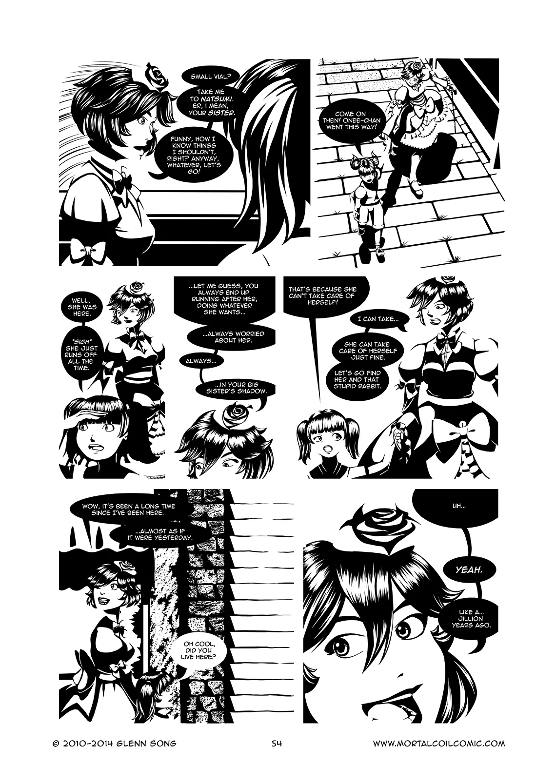 comic page
