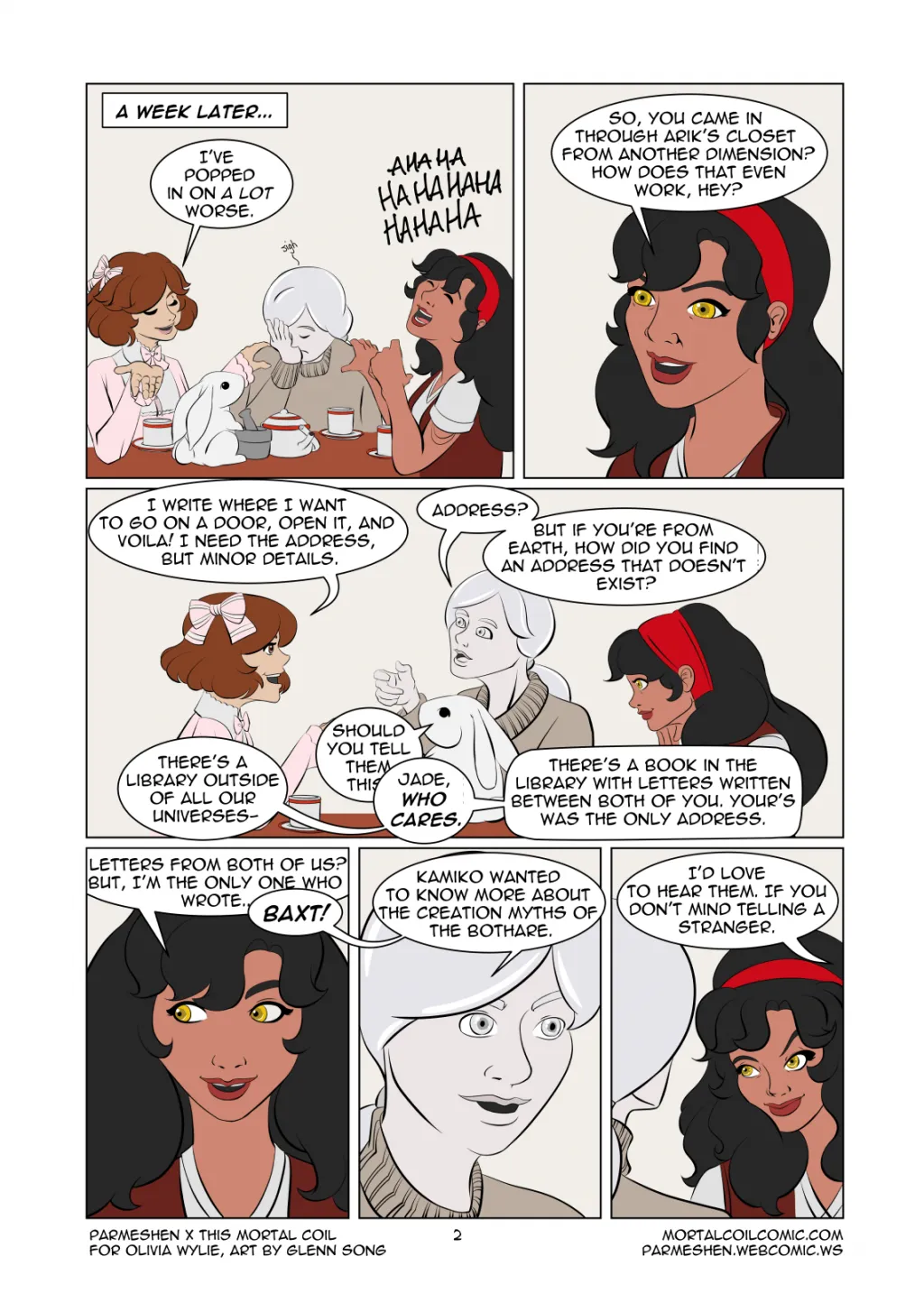 comic page