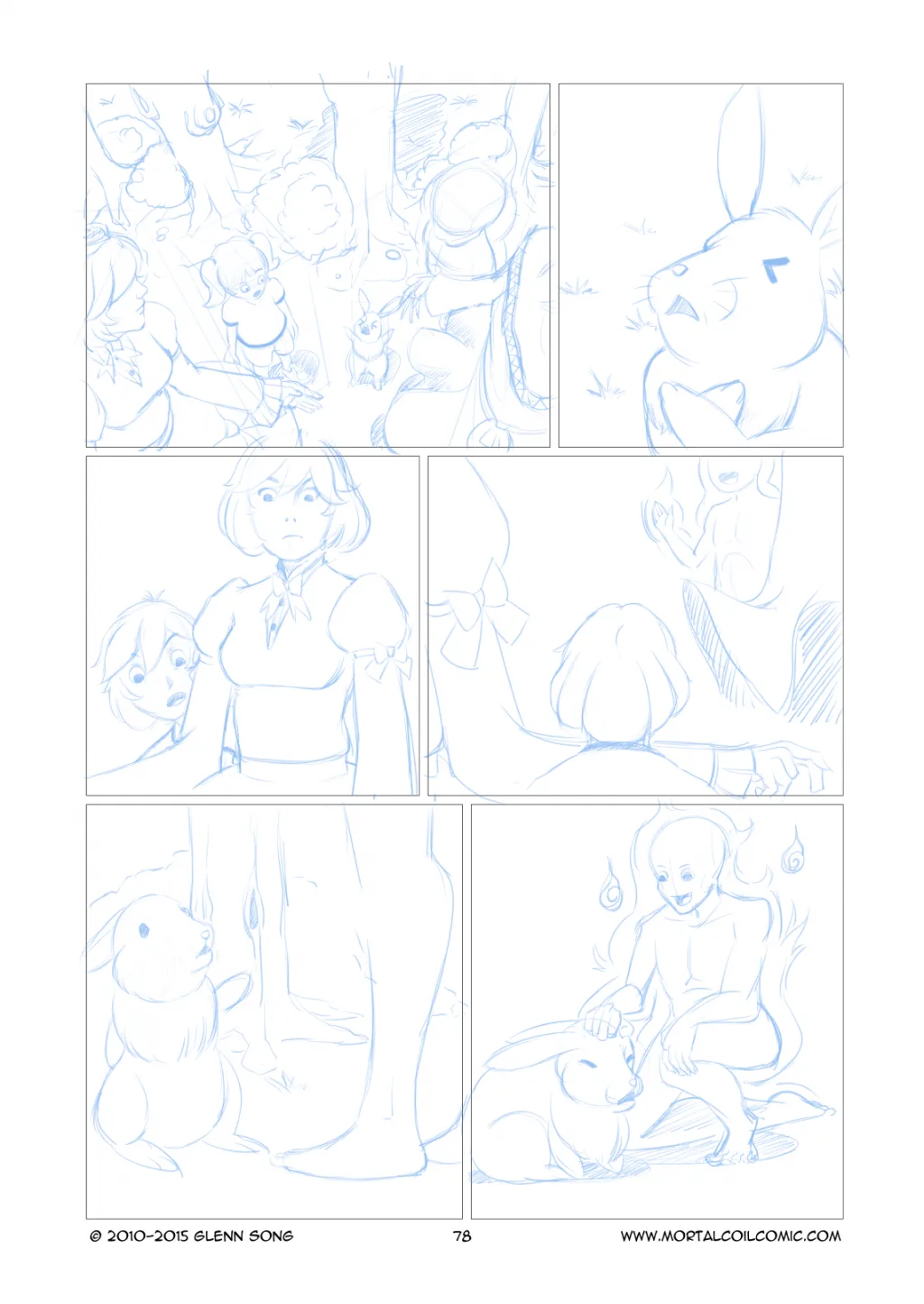 The Ferrywoman - 3 Storyboards 