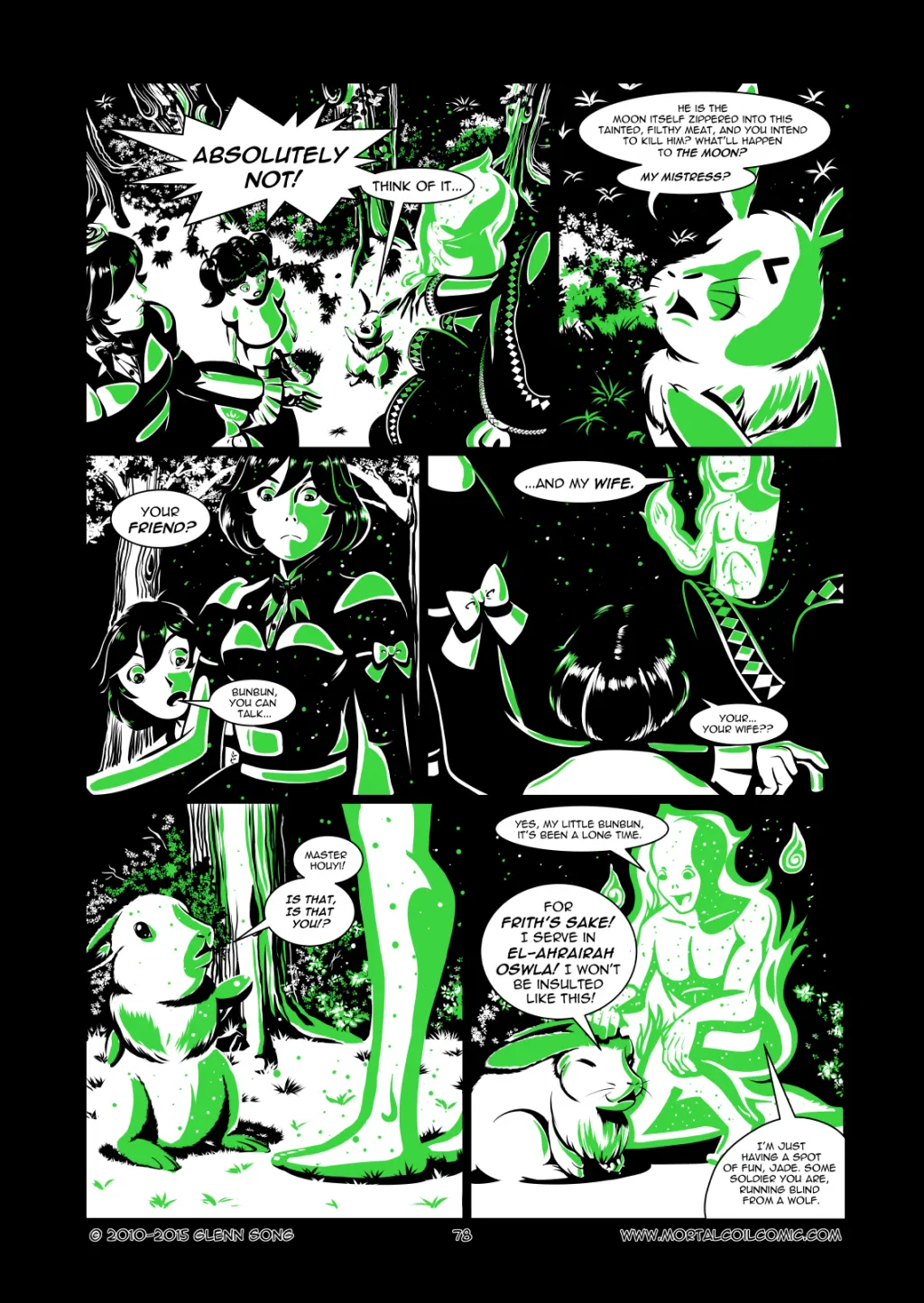comic page
