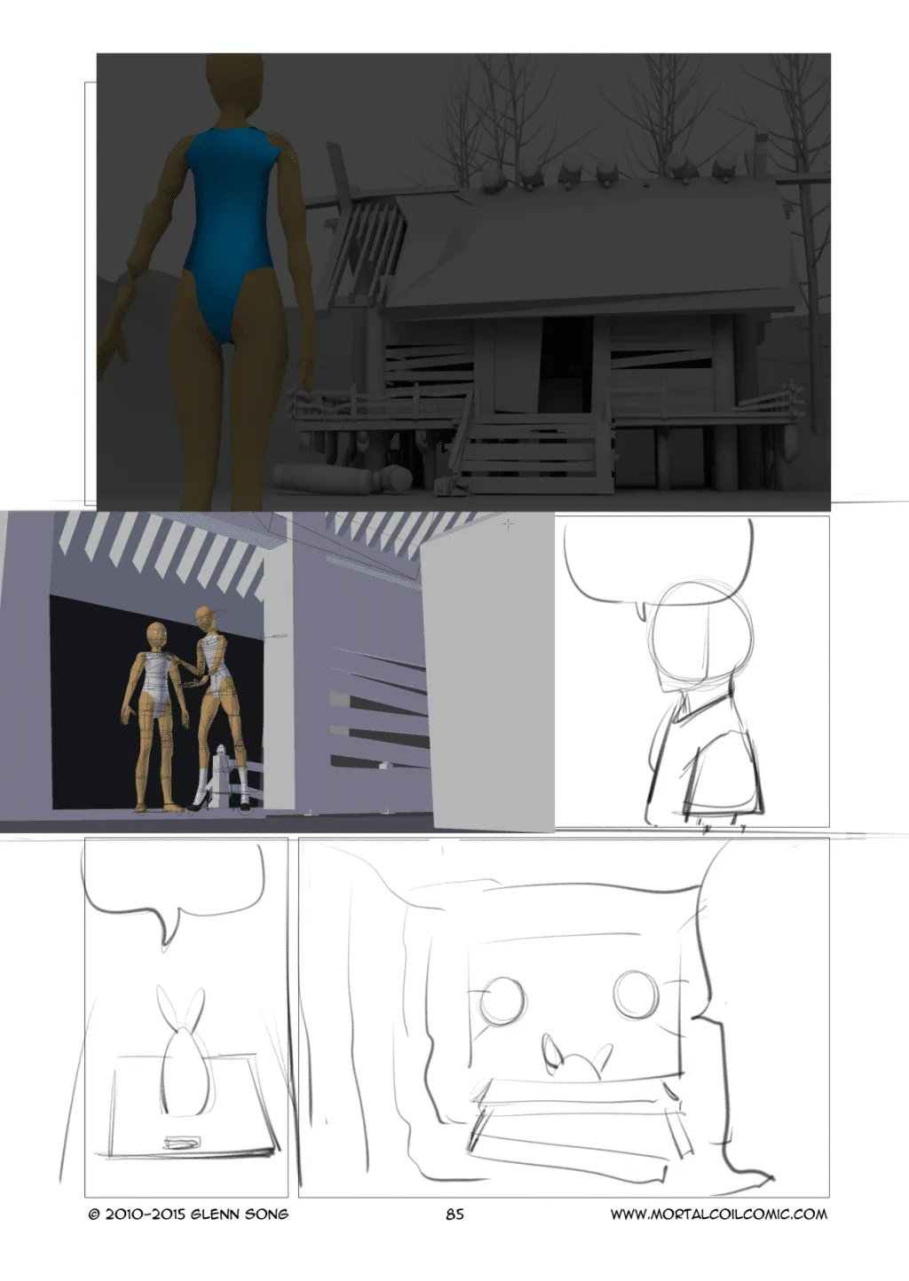 A Voice in the Woods - 2 Storyboard