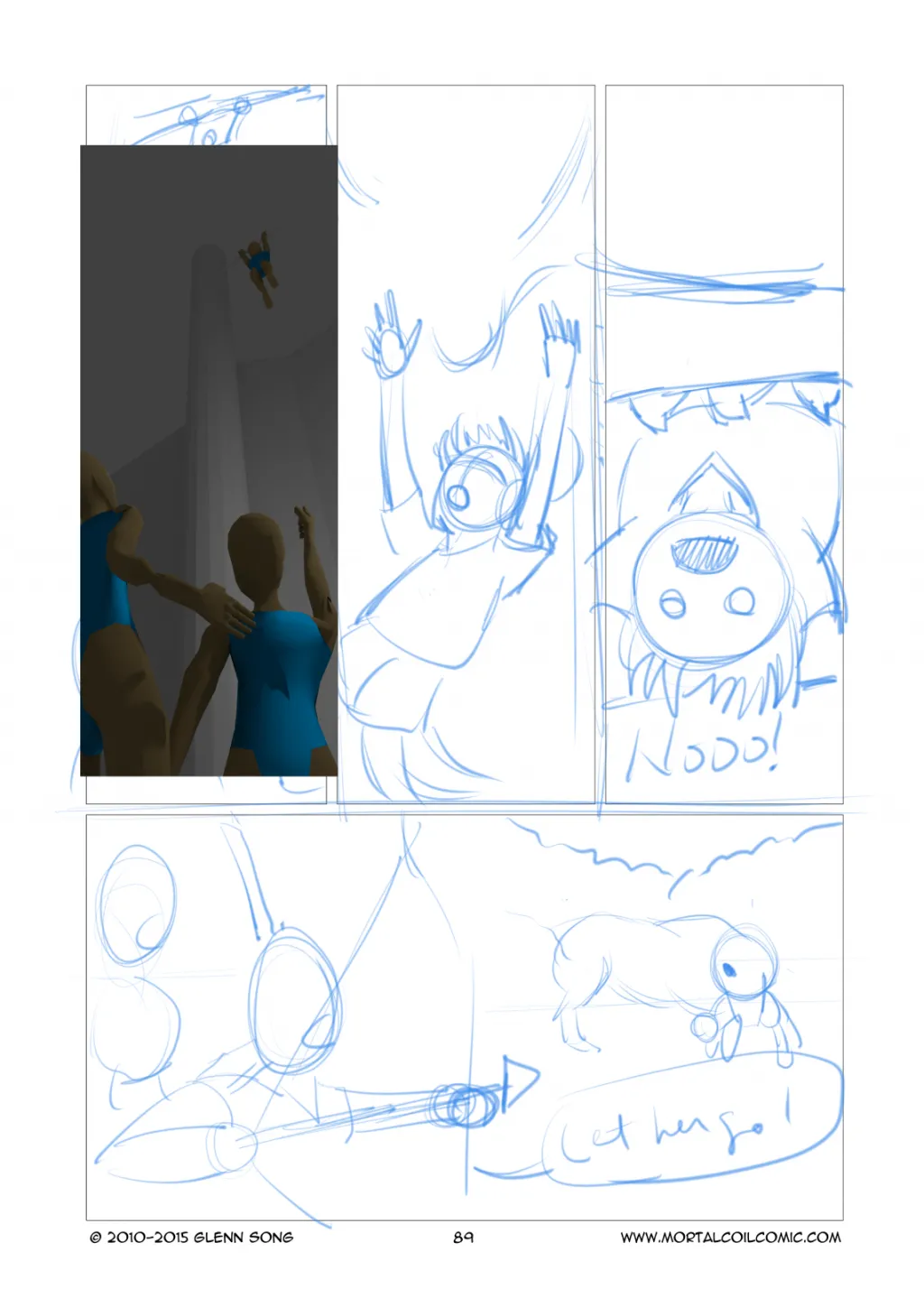 A Voice in the Woods - 6 Storyboard