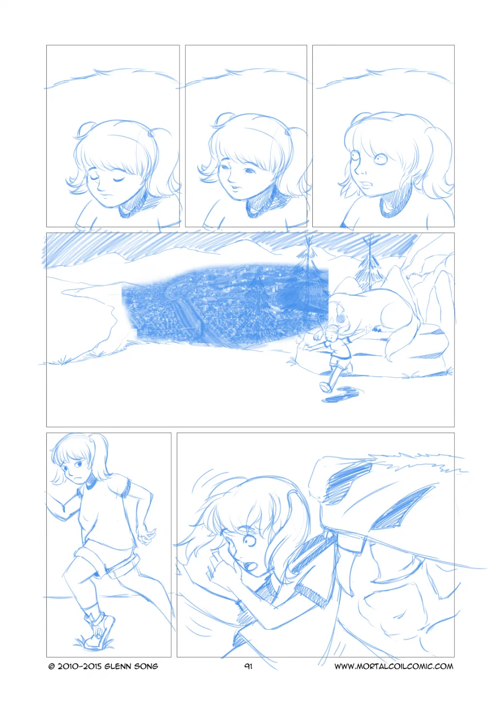A Wolf&#x27;s Cry - 1 - Pencils