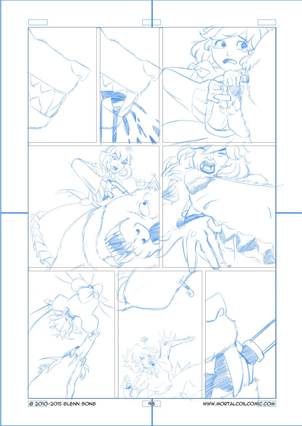 The Miracle Page 2 Pencils