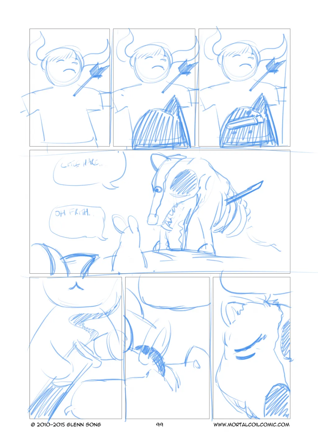 The Miracle, Page 3 Storyboards