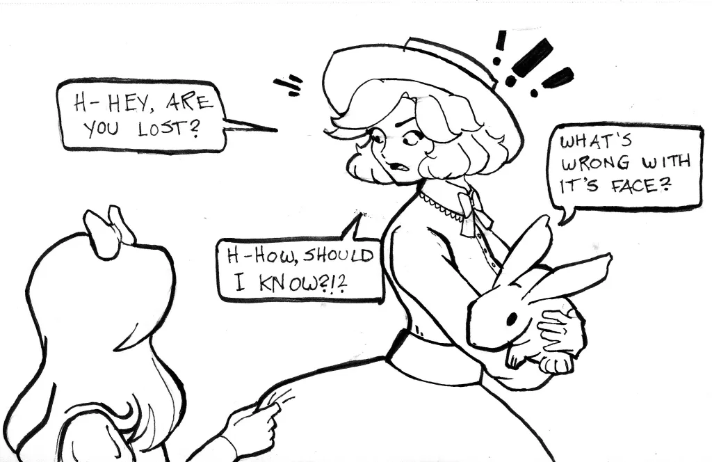 The Faceless Girl | The Galactic Train | This Mortal Coil Webcomic