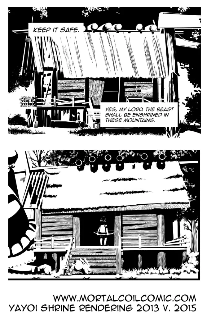 Yayoi Shrine comparison