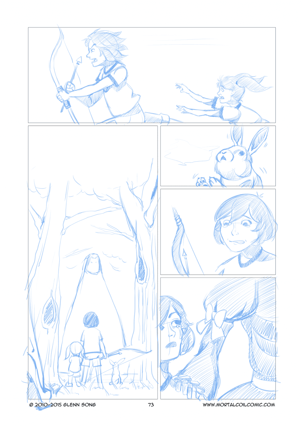 Archer of the West - 4 Pencils
