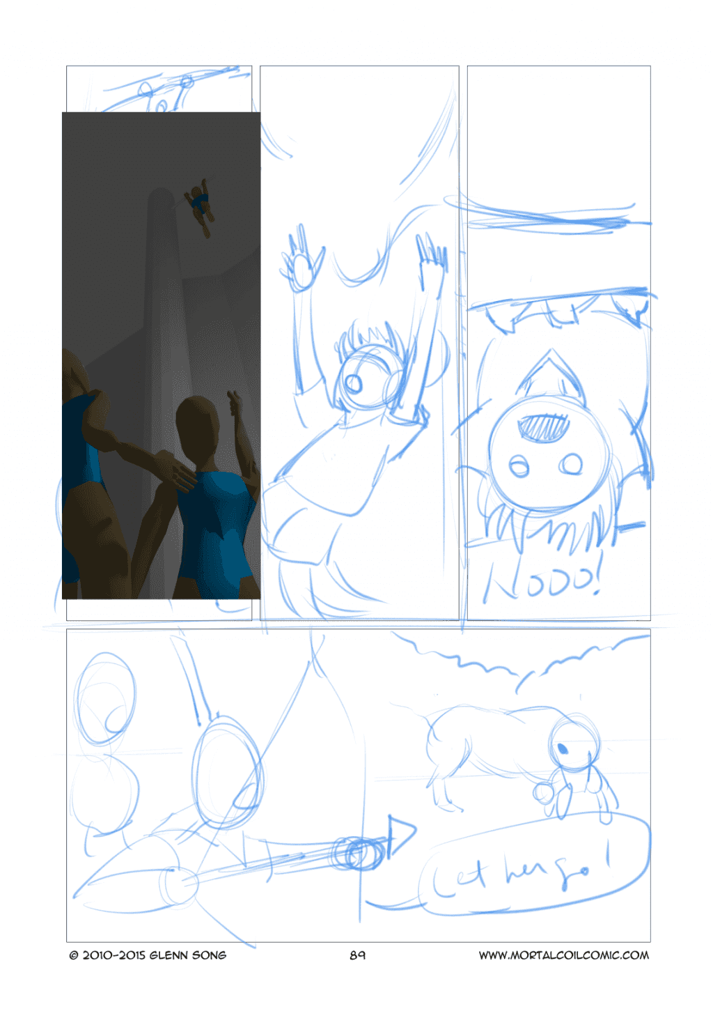 A Voice in the Woods - 6 Storyboard