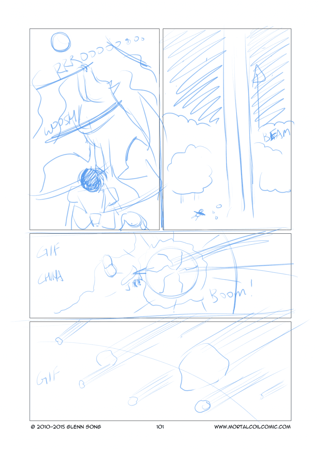 The Miracle, Page 5 Storyboards