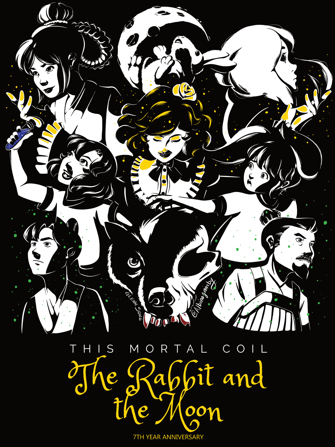 The Rabbit and the Moon's 7th Anniversary poster