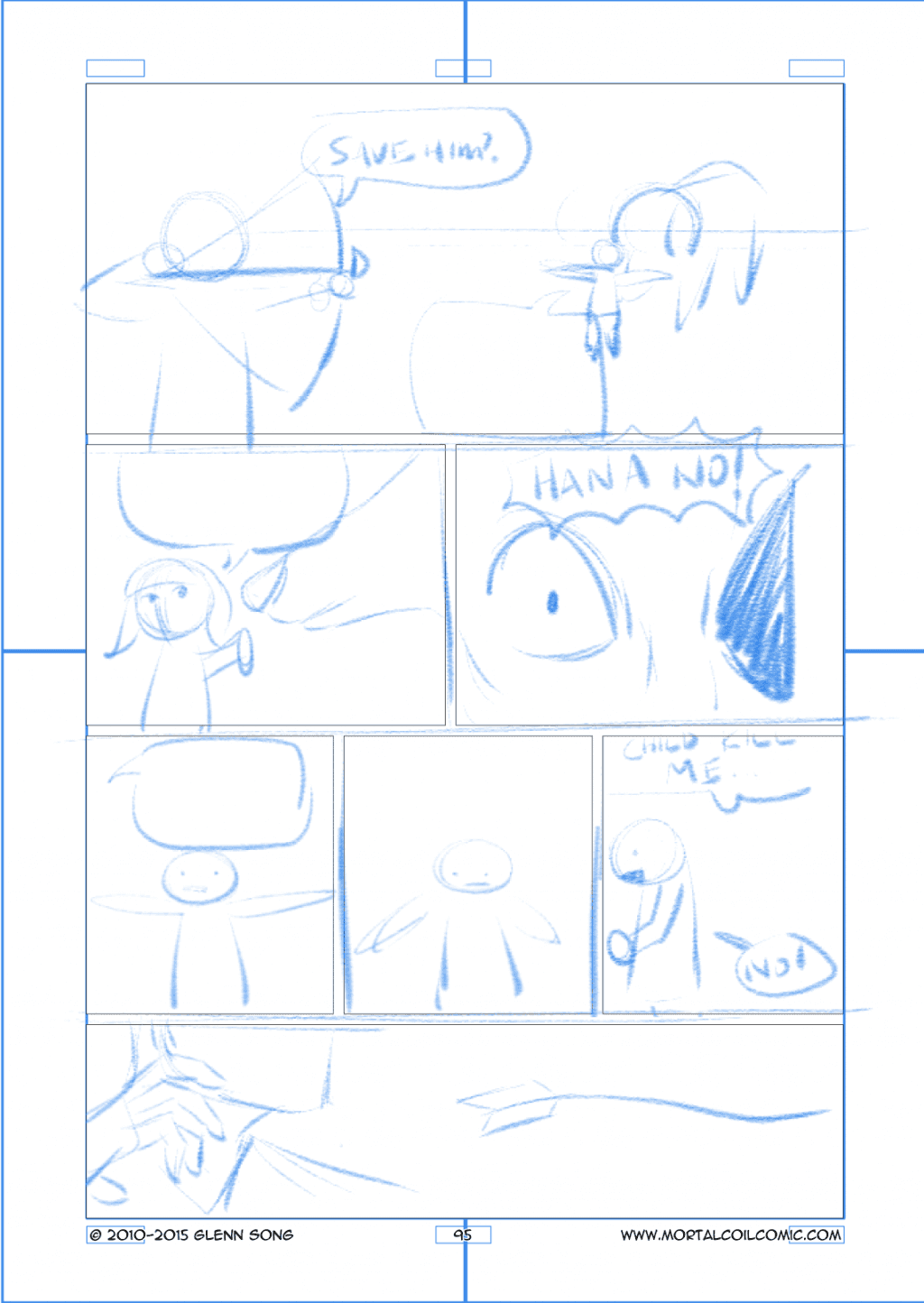 A Wolf's Cry, Page 5 Storyboard