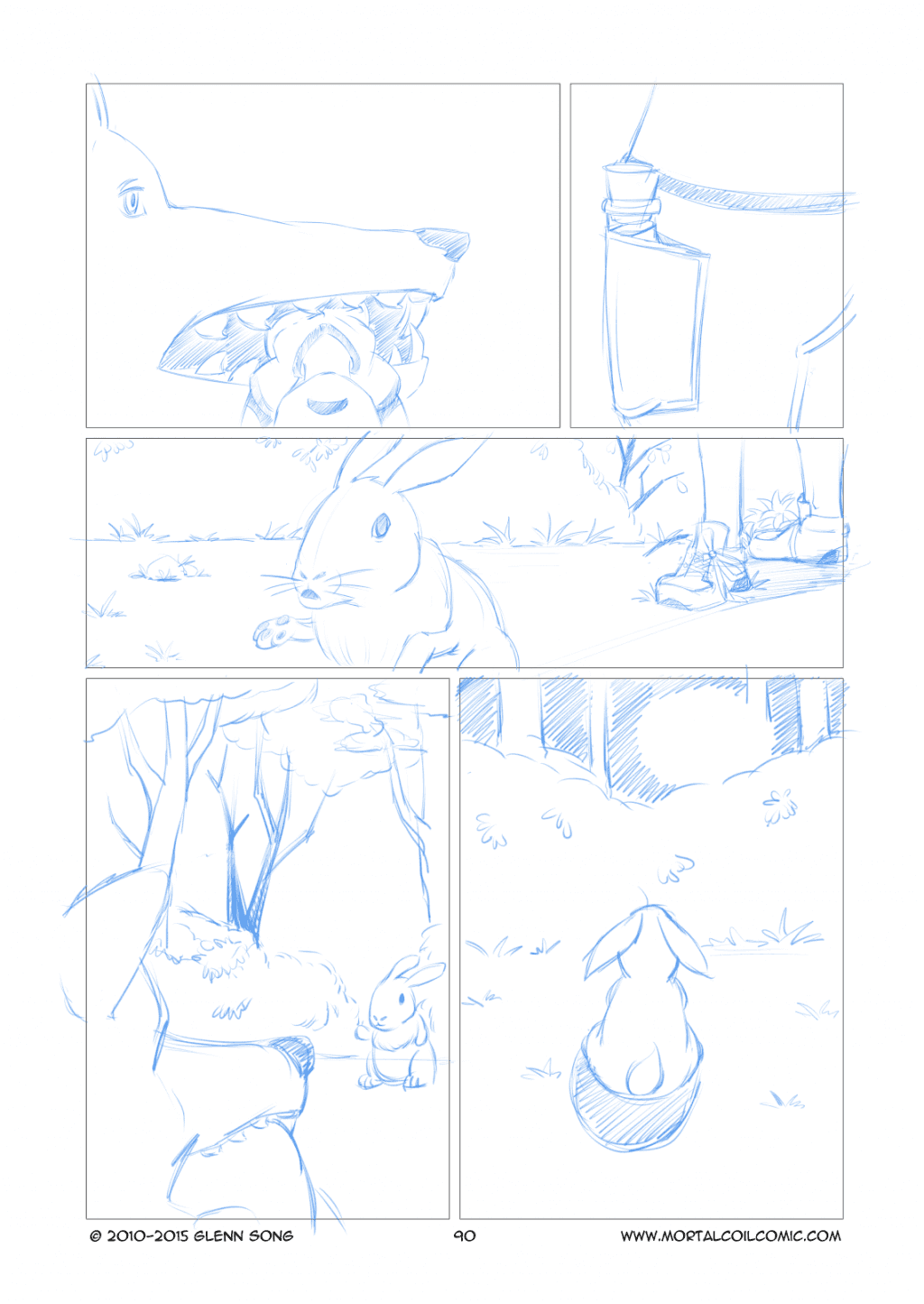 A Voice in the Woods - 7 Pencils