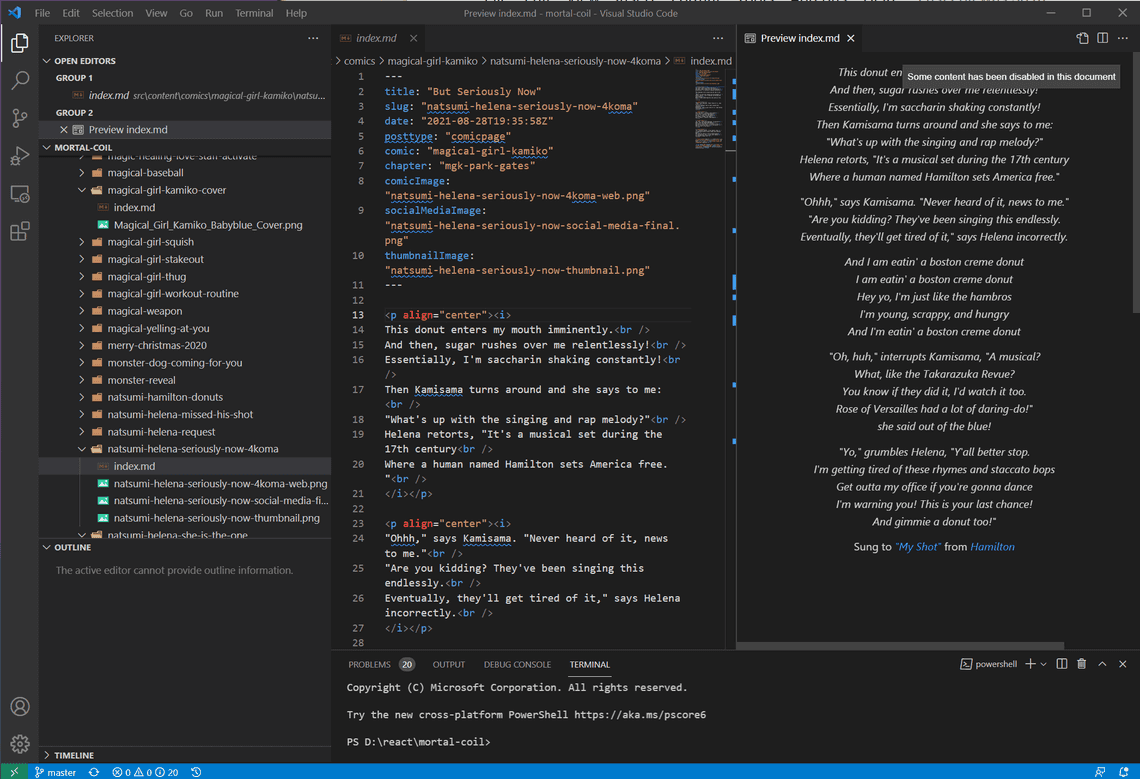 Visual Code Editor